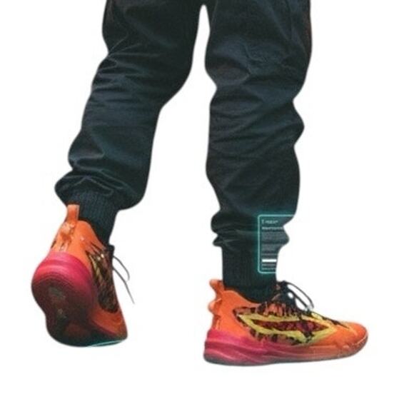 Puma x Cheetos Scoot Zeros Flamin Hot Basketball Shoes Leopard Print Men’s 12 - Picture 1 of 16